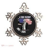 A True Patriot Charlie Kirk 1993-2025 Memoral Ornament thumb 0