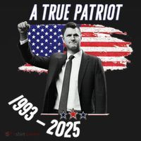 A True Patriot Charlie Kirk 1993-2025 Memoral Baby Bodysuit thumb 2