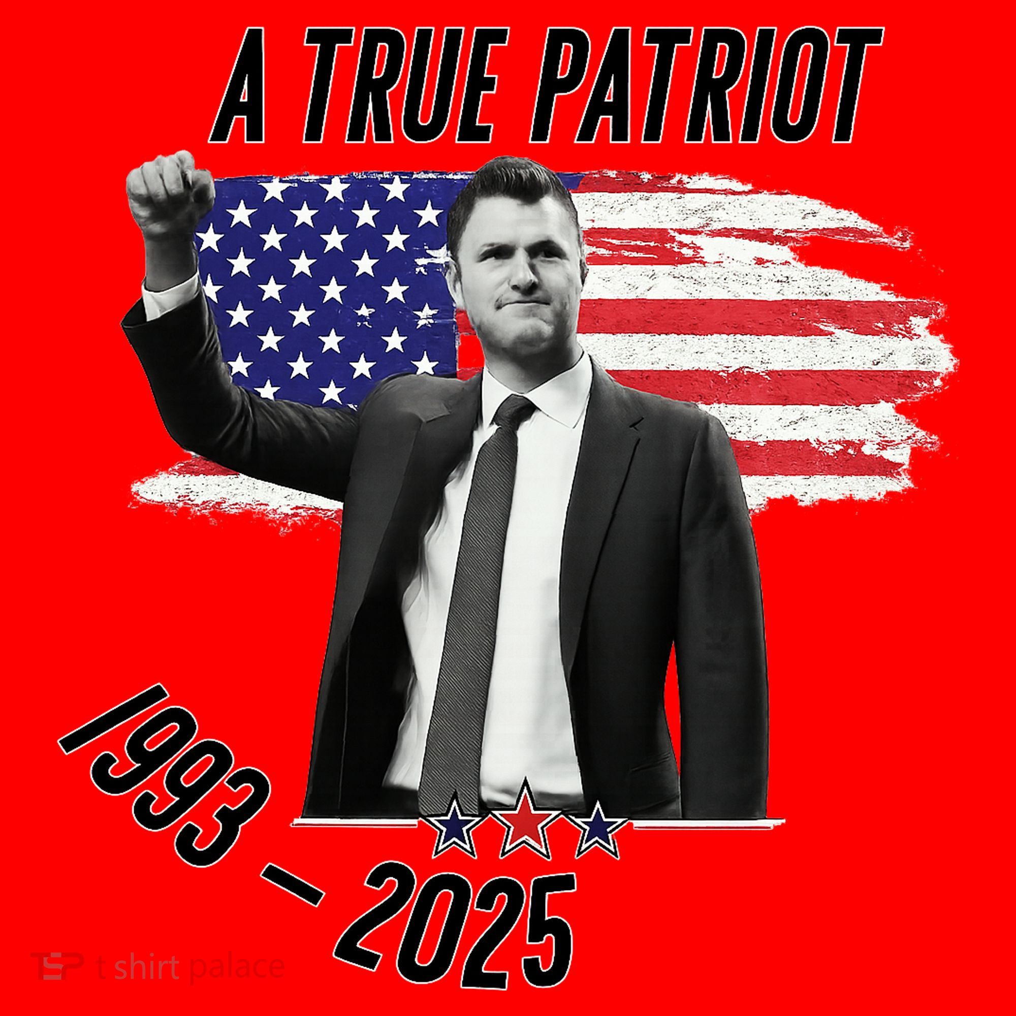 A True Patriot Charlie Kirk 1993-2025 Memoral Santa Hat