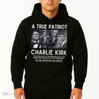 A True Patriot Charlie Kirk Rest In Peace Hoodie thumb 2