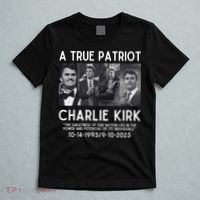 A True Patriot Charlie Kirk Rest In Peace T-Shirt thumb 5