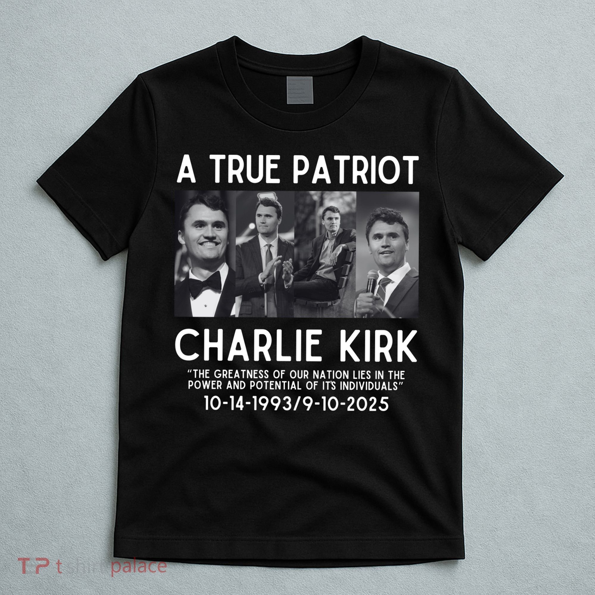 A True Patriot Charlie Kirk Rest In Peace T-Shirt