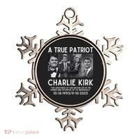 A True Patriot Charlie Kirk Rest In Peace Ornament thumb 0