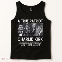 A True Patriot Charlie Kirk Rest In Peace Tank Top thumb 2
