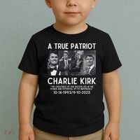A True Patriot Charlie Kirk Rest In Peace Toddler T-Shirt thumb 2