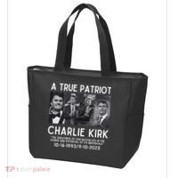 A True Patriot Charlie Kirk Rest In Peace Tote Bag thumb 3