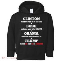 Anti Trump Political For Independents And Liberals Toddler Hoodie thumb 0