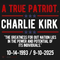 A True Patriot Charlie Kirk RIP Coaster thumb 2