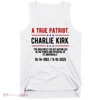 A True Patriot Charlie Kirk RIP Tank Top thumb 0