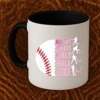 All The Pretty Girl Walk Funny Like This Baseball Player  Coffee Mug thumb 2