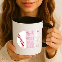 All The Pretty Girl Walk Funny Like This Baseball Player  Coffee Mug thumb 3