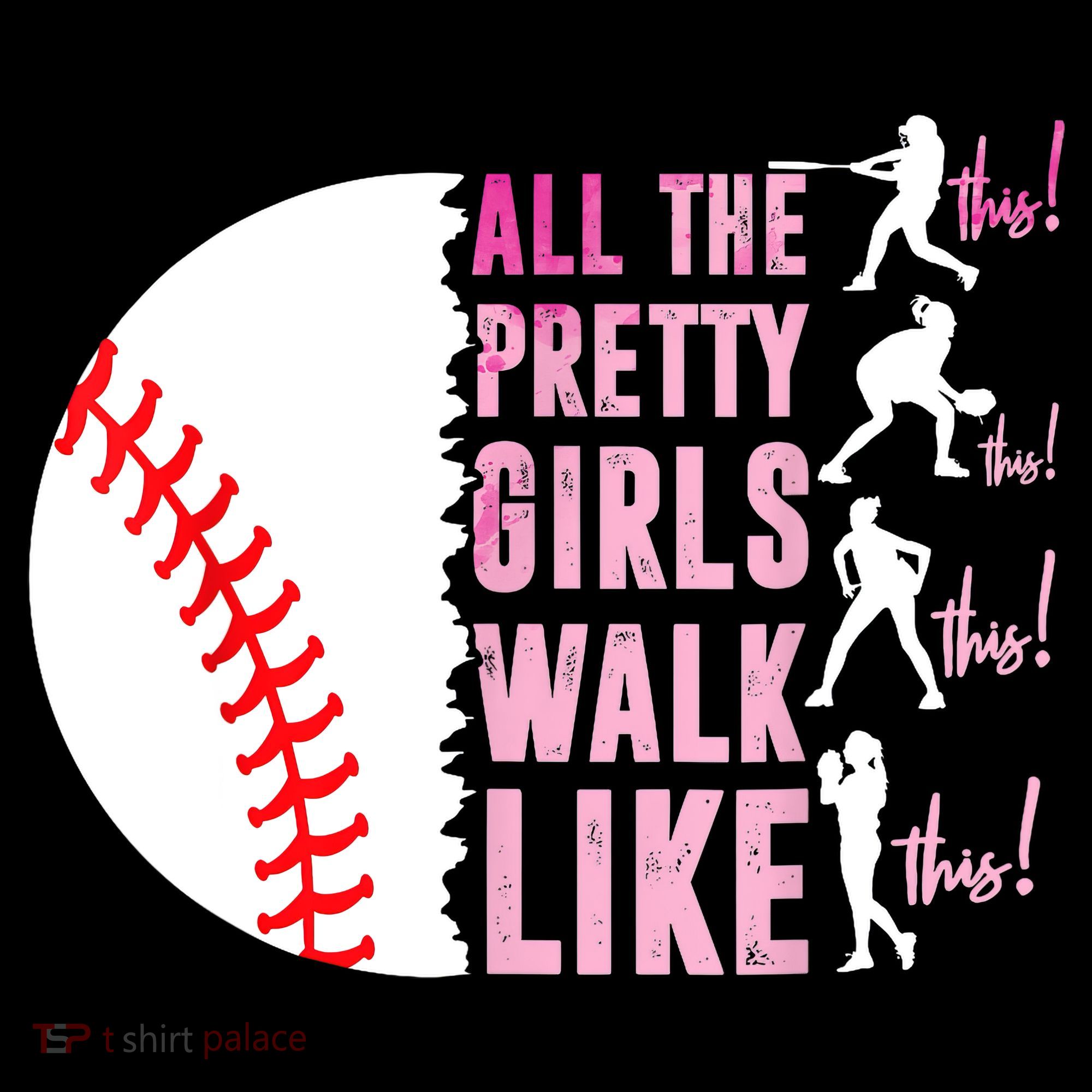 All The Pretty Girl Walk Funny Like This Baseball Player  Coffee Mug