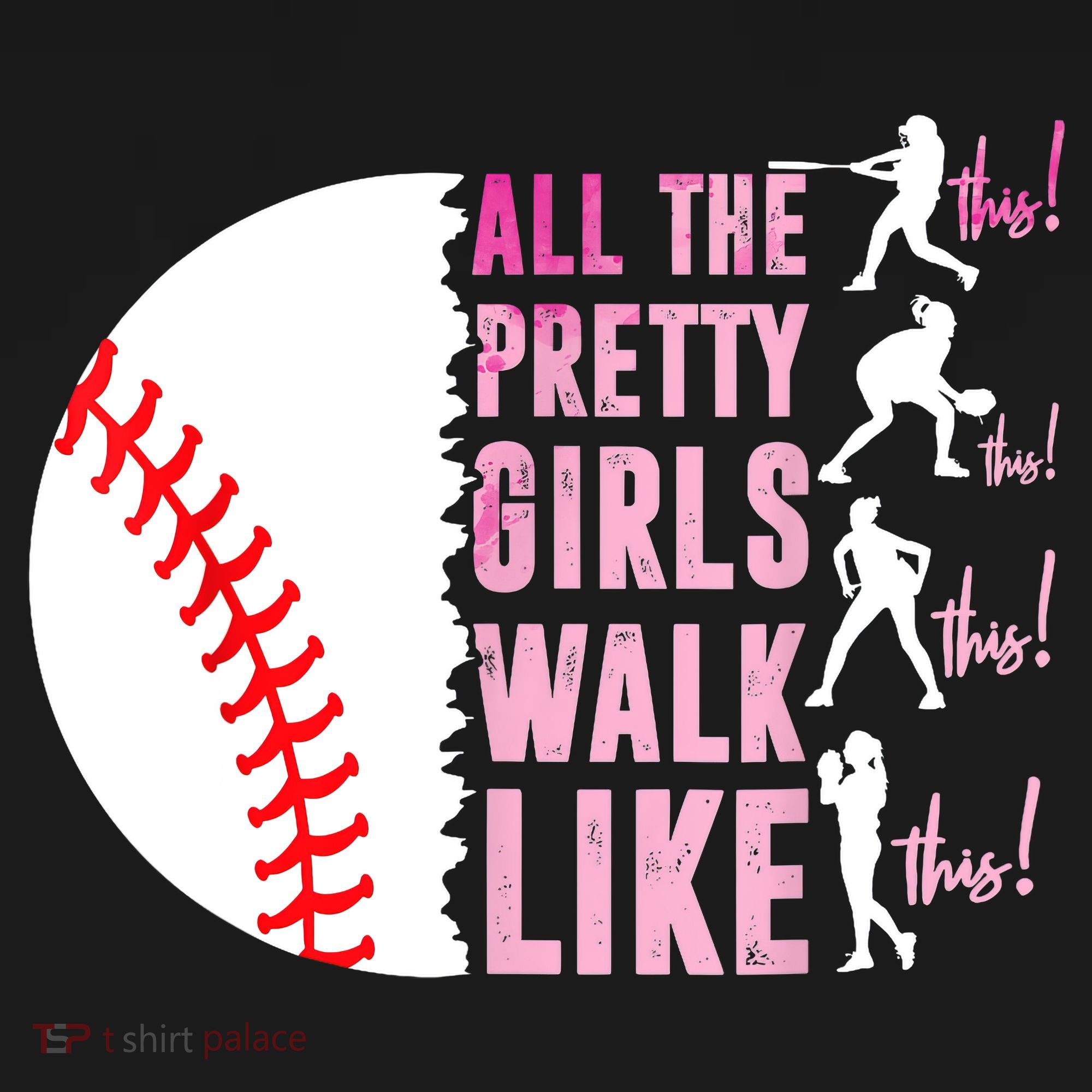 All The Pretty Girl Walk Funny Like This Baseball Player  Baby Bodysuit