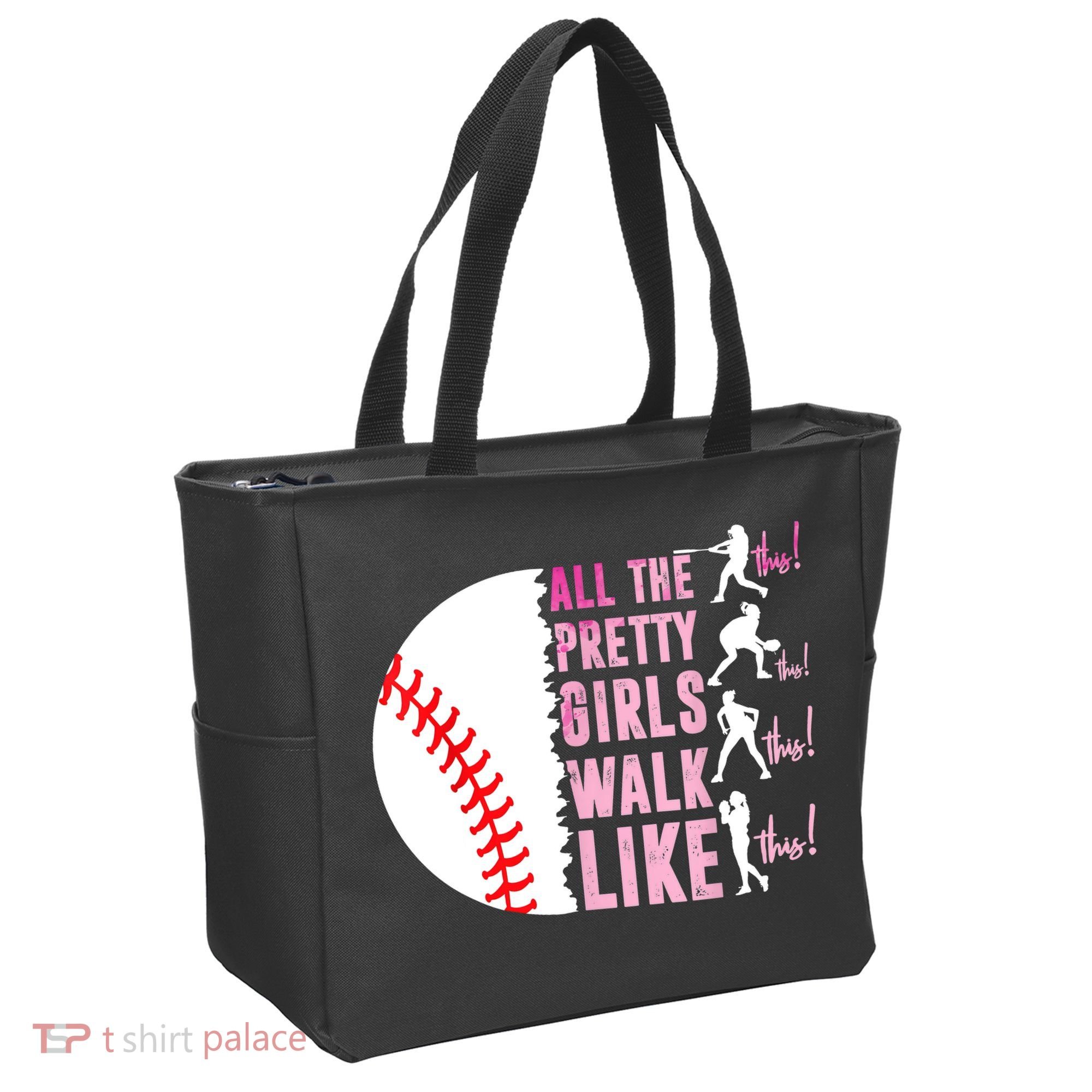 All The Pretty Girl Walk Funny Like This Baseball Player  Tote Bag