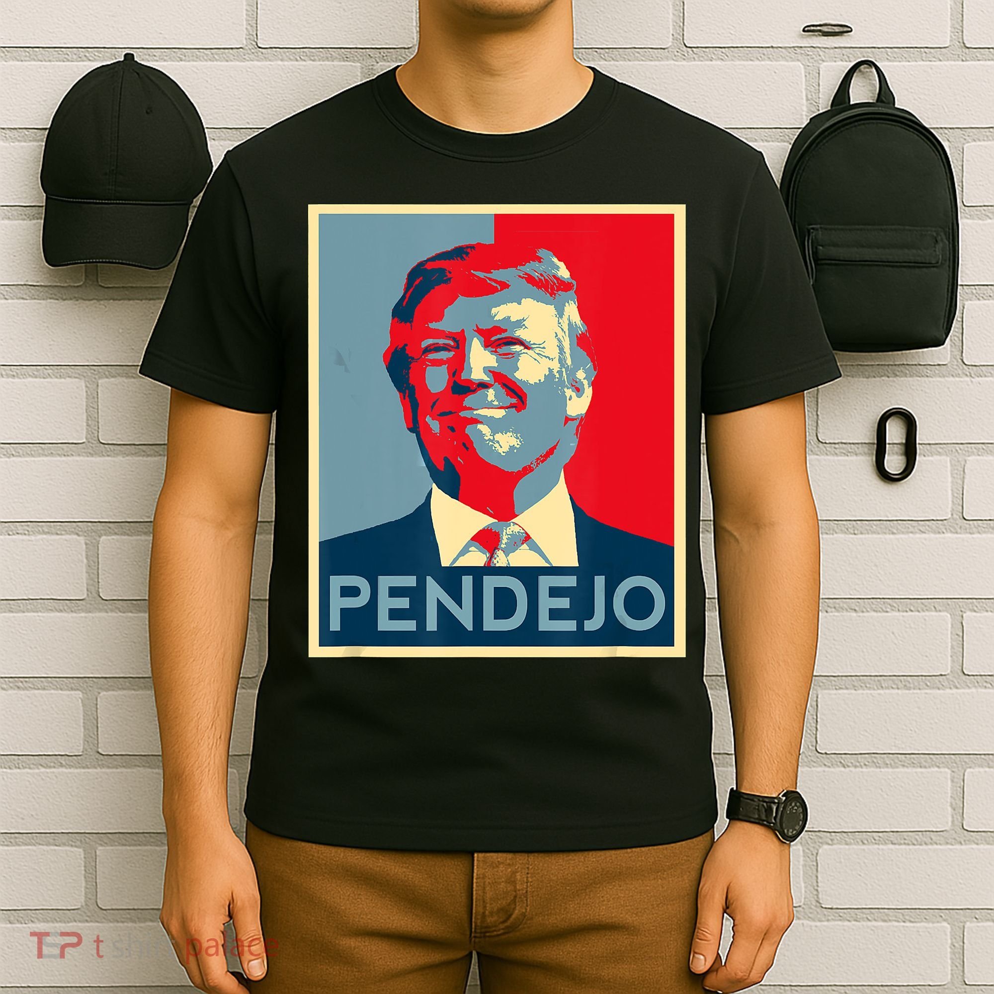 ANTI TRUMP Pendejo Trump USA American President Picture T-Shirt