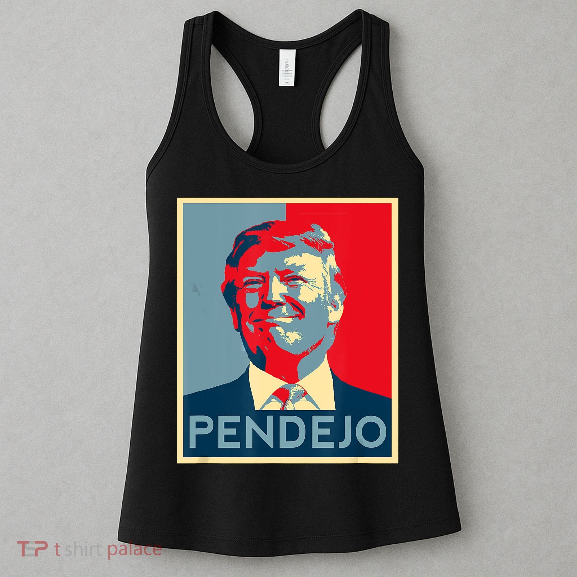 ANTI TRUMP Pendejo Trump USA American President Picture Women's Tank Top