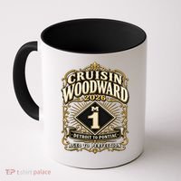 Aged To Perfection 2026 Woodward M1 Car Cruise Coffee Mug thumb 0
