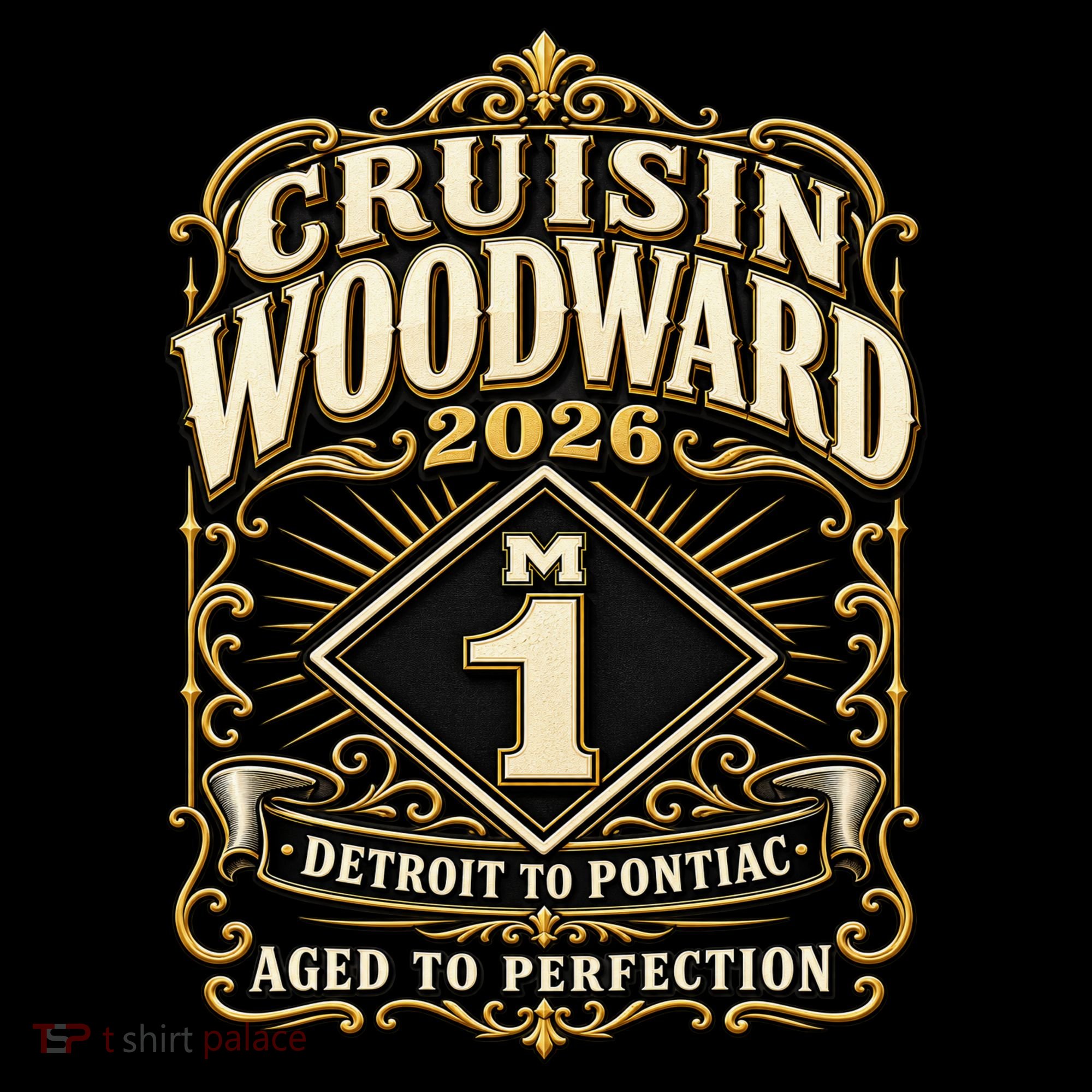 Aged To Perfection 2026 Woodward M1 Car Cruise Coffee Mug
