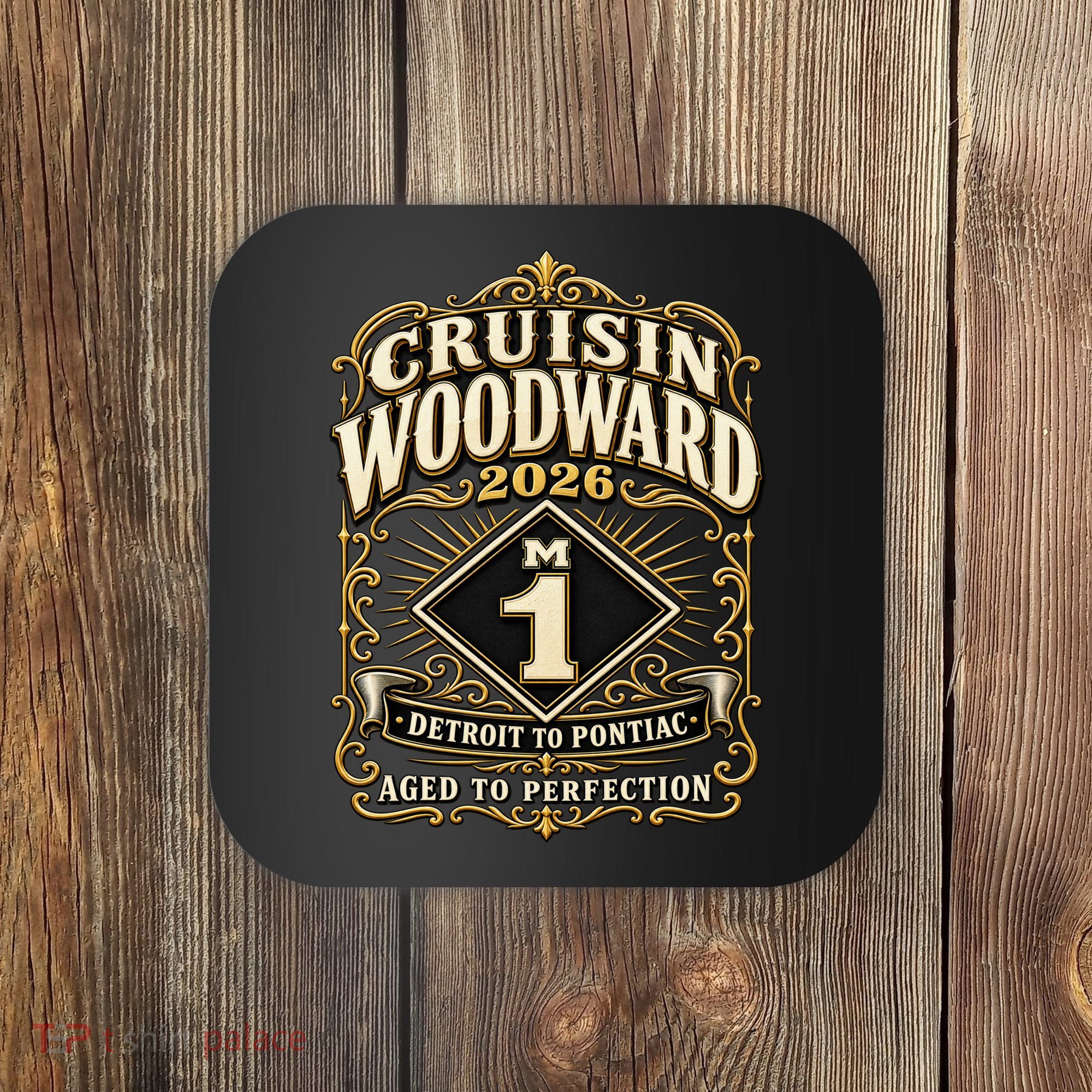 Aged To Perfection 2026 Woodward M1 Car Cruise Coaster