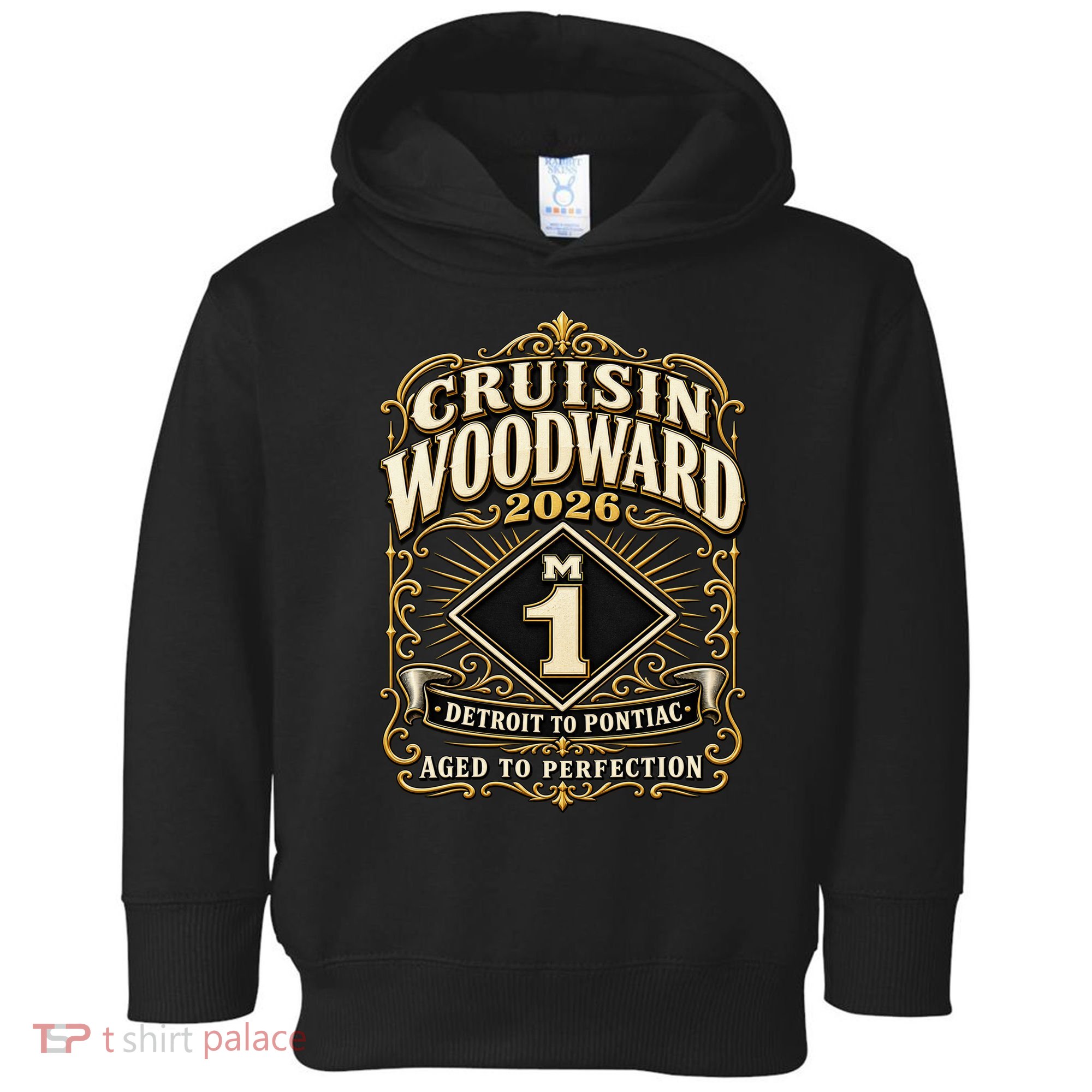 Aged To Perfection 2026 Woodward M1 Car Cruise Toddler Hoodie