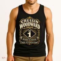 Aged To Perfection 2026 Woodward M1 Car Cruise Tank Top thumb 3