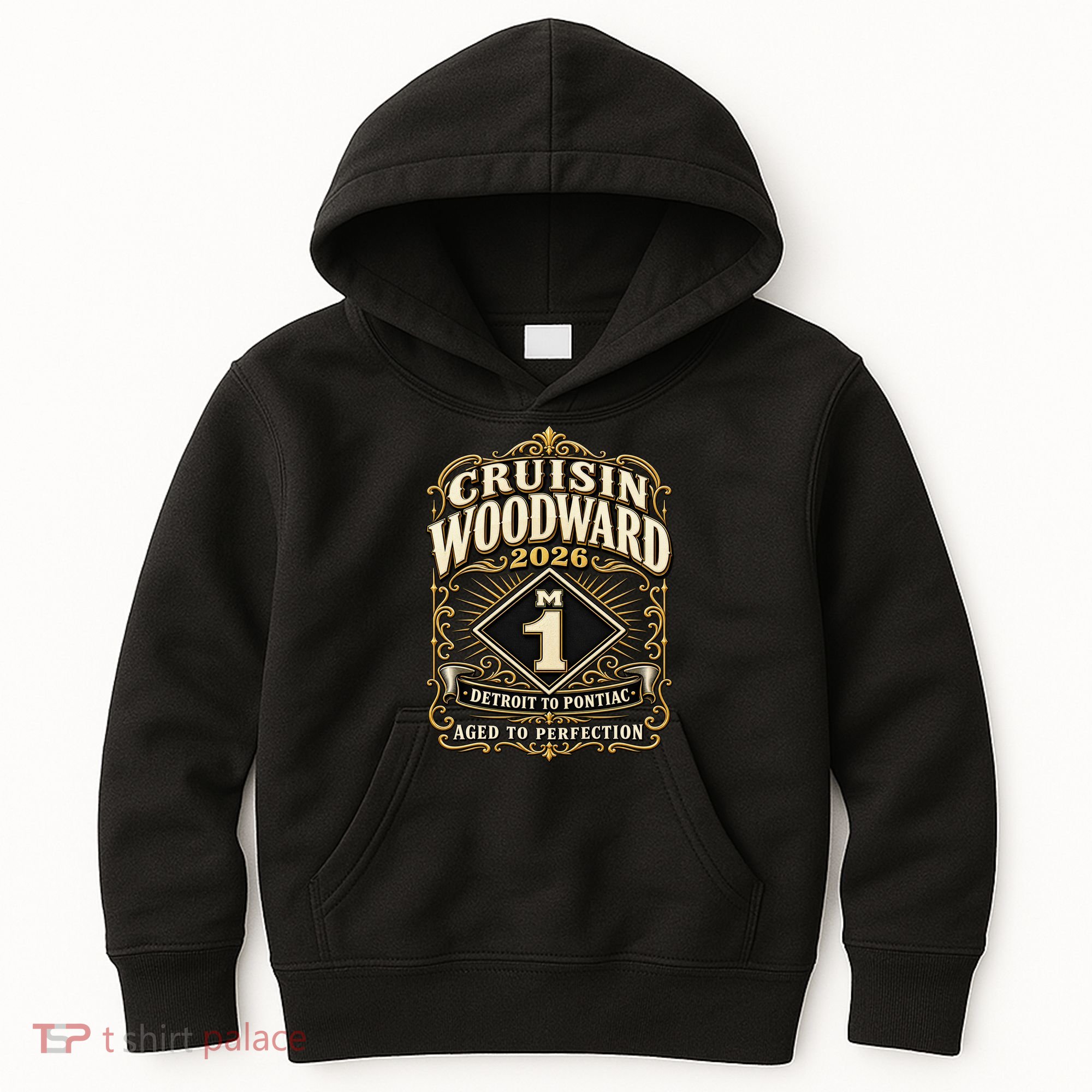 Aged To Perfection 2026 Woodward M1 Car Cruise Kids Hoodie