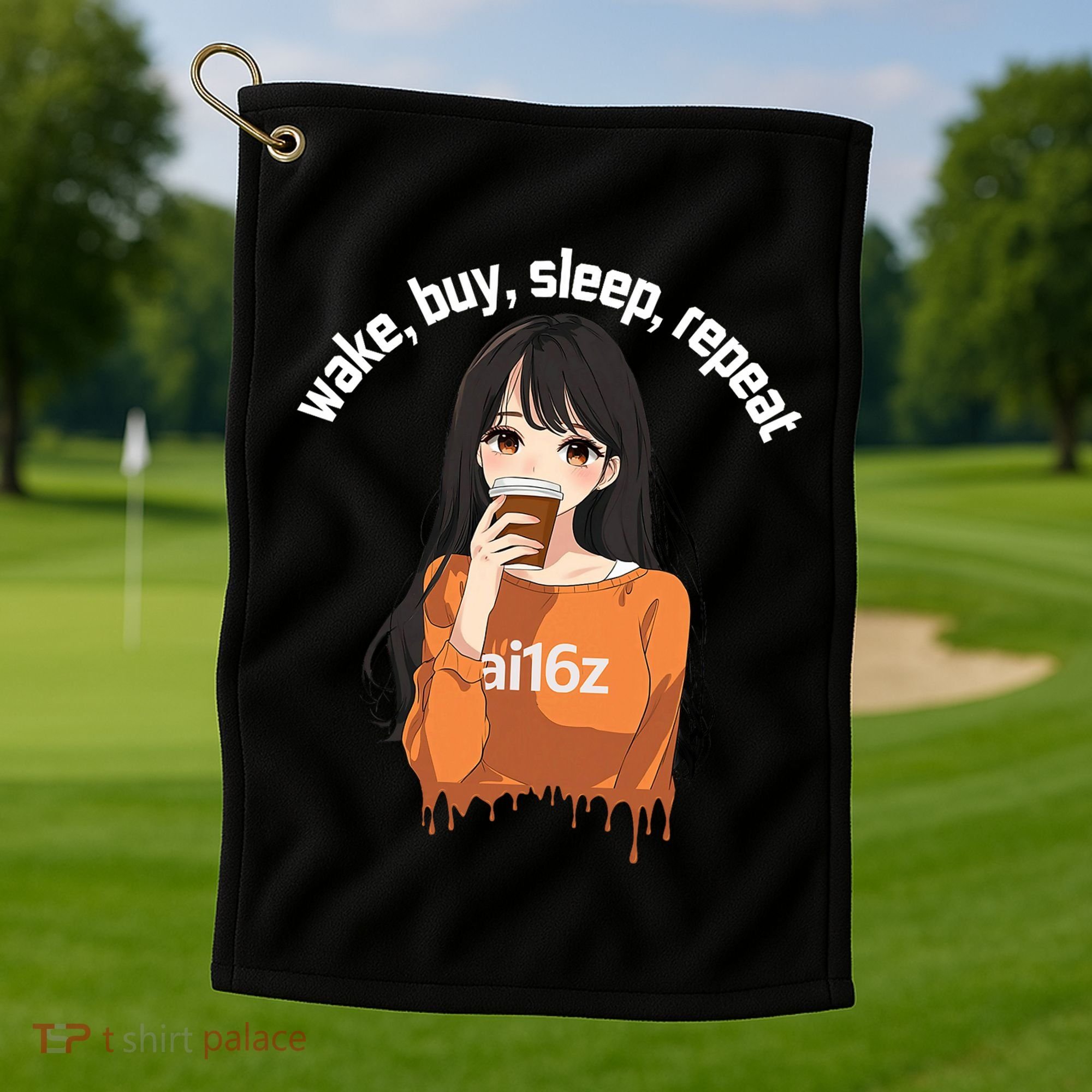 Ai16z The Pioneering Aidao Ai Agent Golf Towel