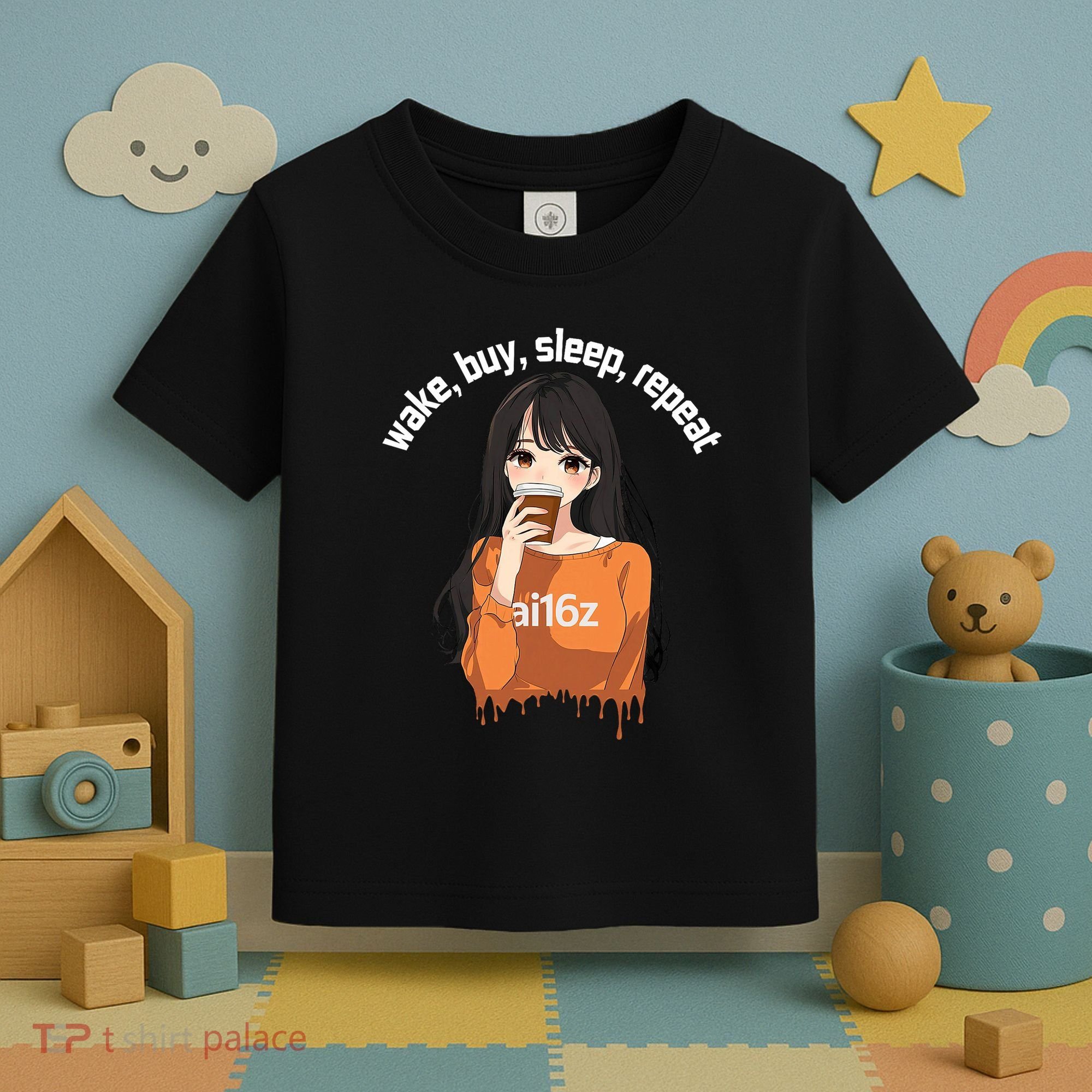 Ai16z The Pioneering Aidao Ai Agent Toddler T-Shirt