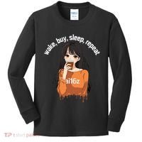 Ai16z The Pioneering Aidao Ai Agent Kids Long Sleeve Shirt thumb 0