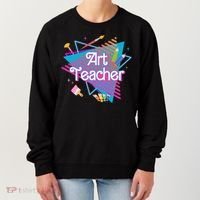 Art Teacher Retro Gift Women's Sweatshirt thumb 0