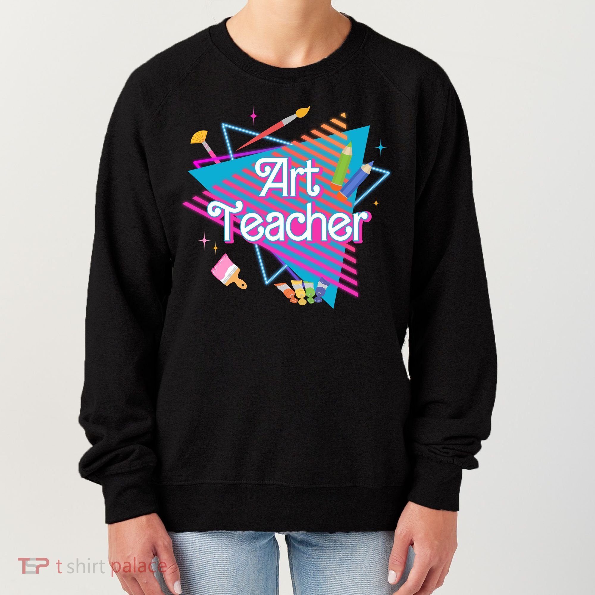 Art Teacher Retro Gift Women's Sweatshirt