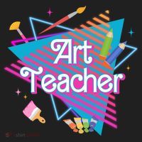 Art Teacher Retro Gift Five-Panel Snapback Cap thumb 2