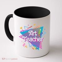 Art Teacher Retro Gift Coffee Mug thumb 0