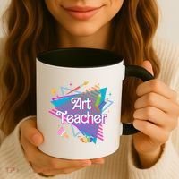 Art Teacher Retro Gift Coffee Mug thumb 3