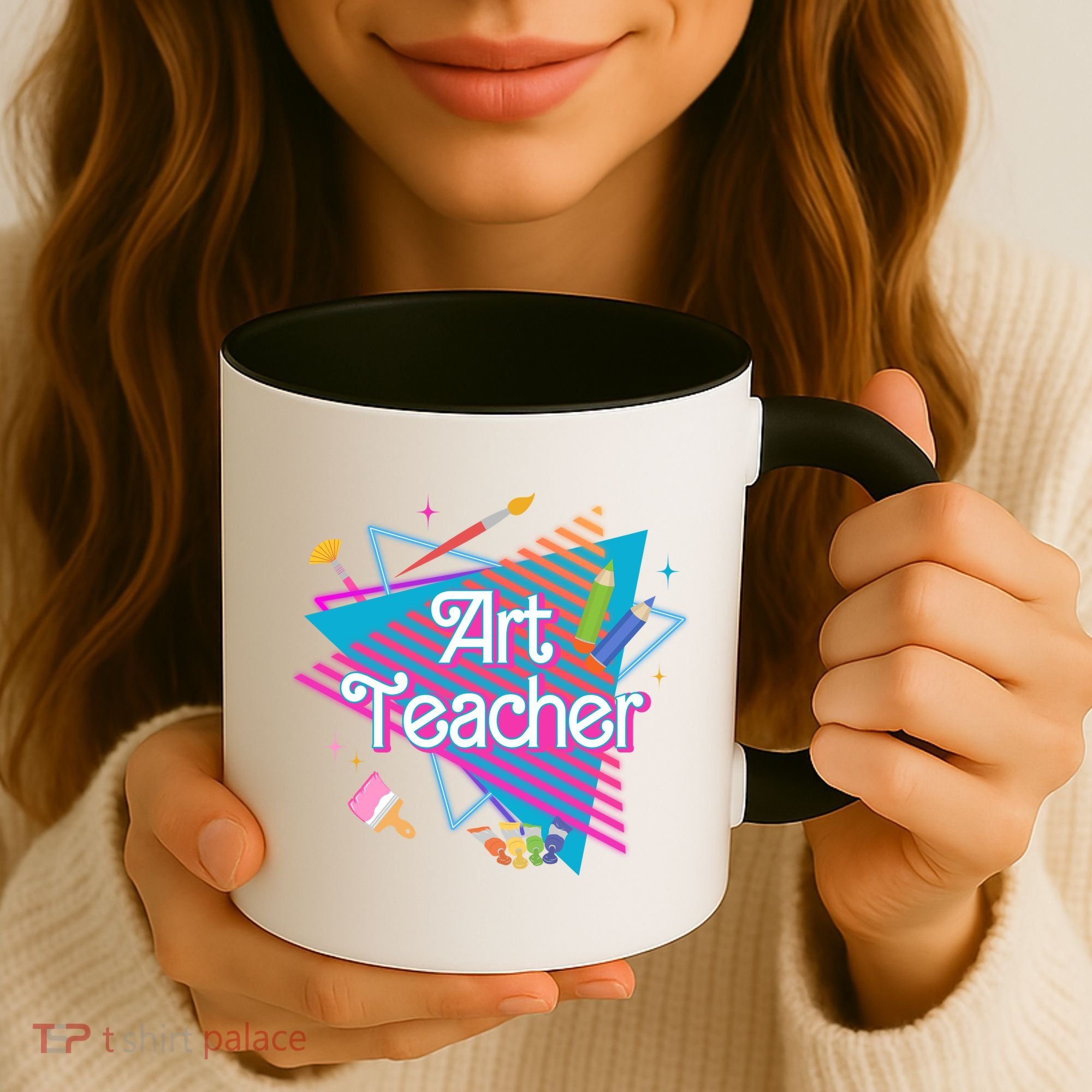 Art Teacher Retro Gift Coffee Mug