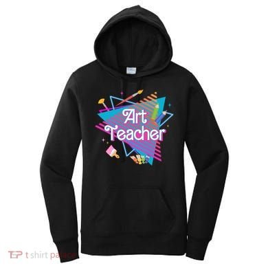 Art Teacher Retro Gift Women's Hoodie