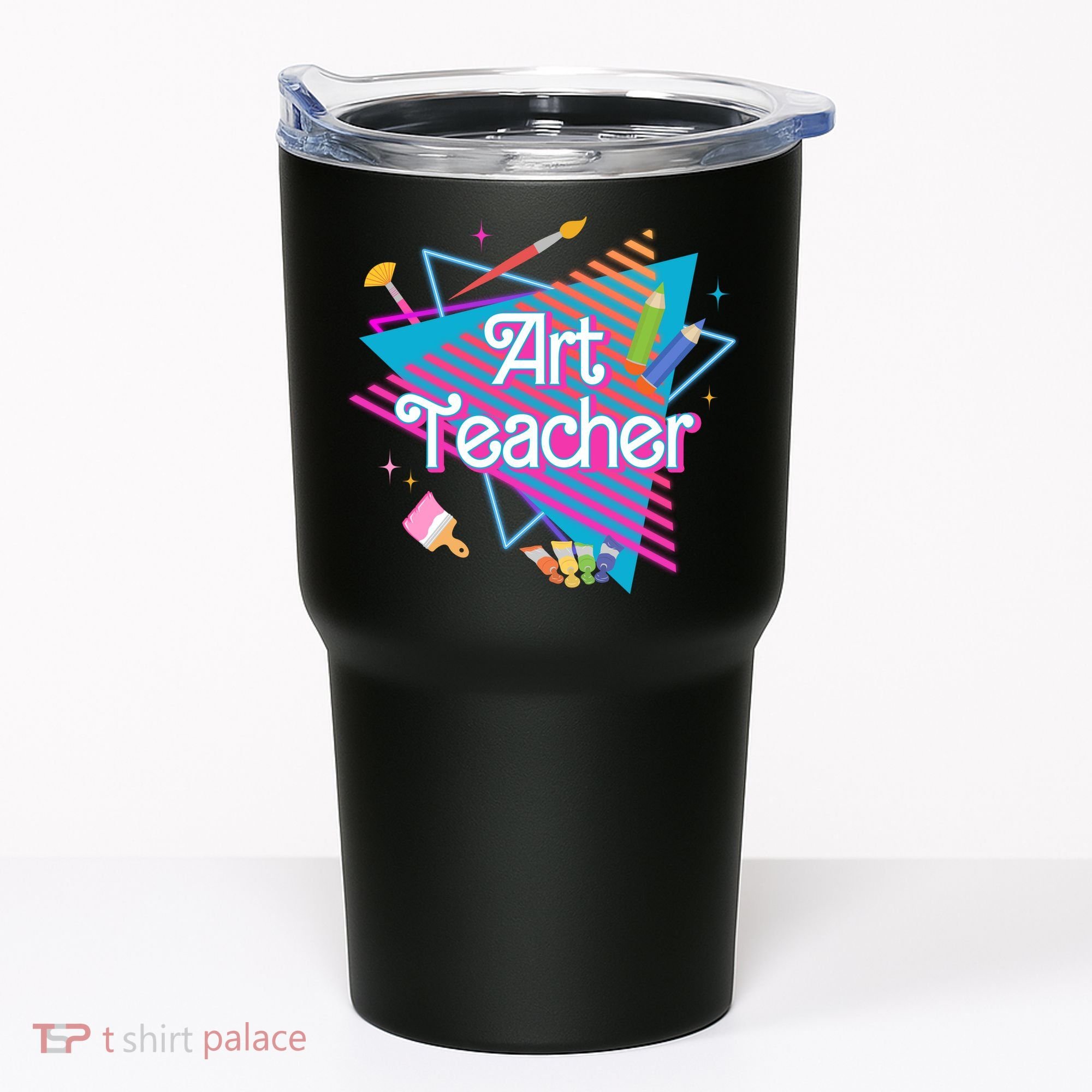 Art Teacher Retro Gift Tumbler