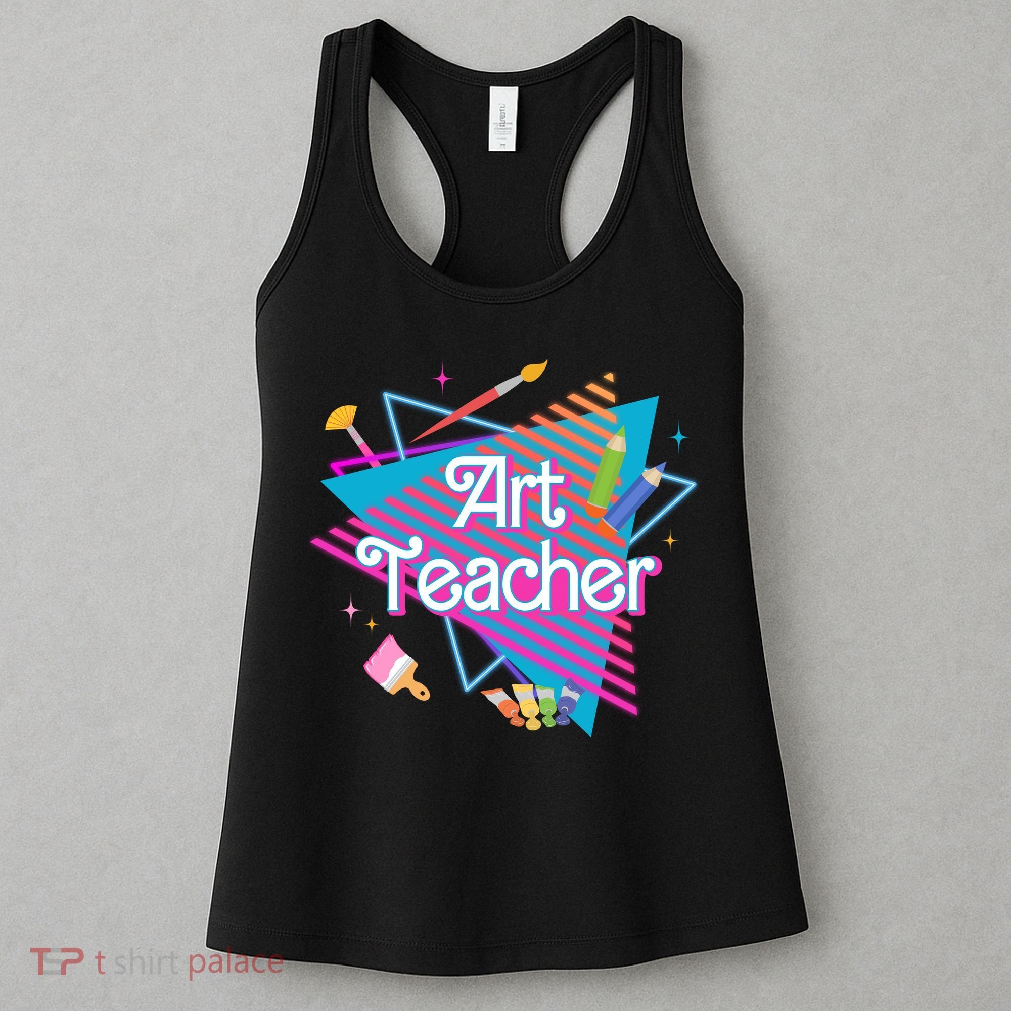 Art Teacher Retro Gift Women's Tank Top