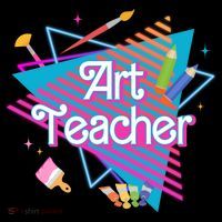 Art Teacher Retro Gift Women's Tank Top thumb 5