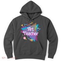 Art Teacher Retro Gift Hoodie thumb 0