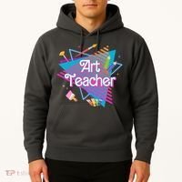 Art Teacher Retro Gift Hoodie thumb 2