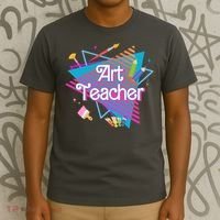 Art Teacher Retro Gift T-Shirt thumb 3