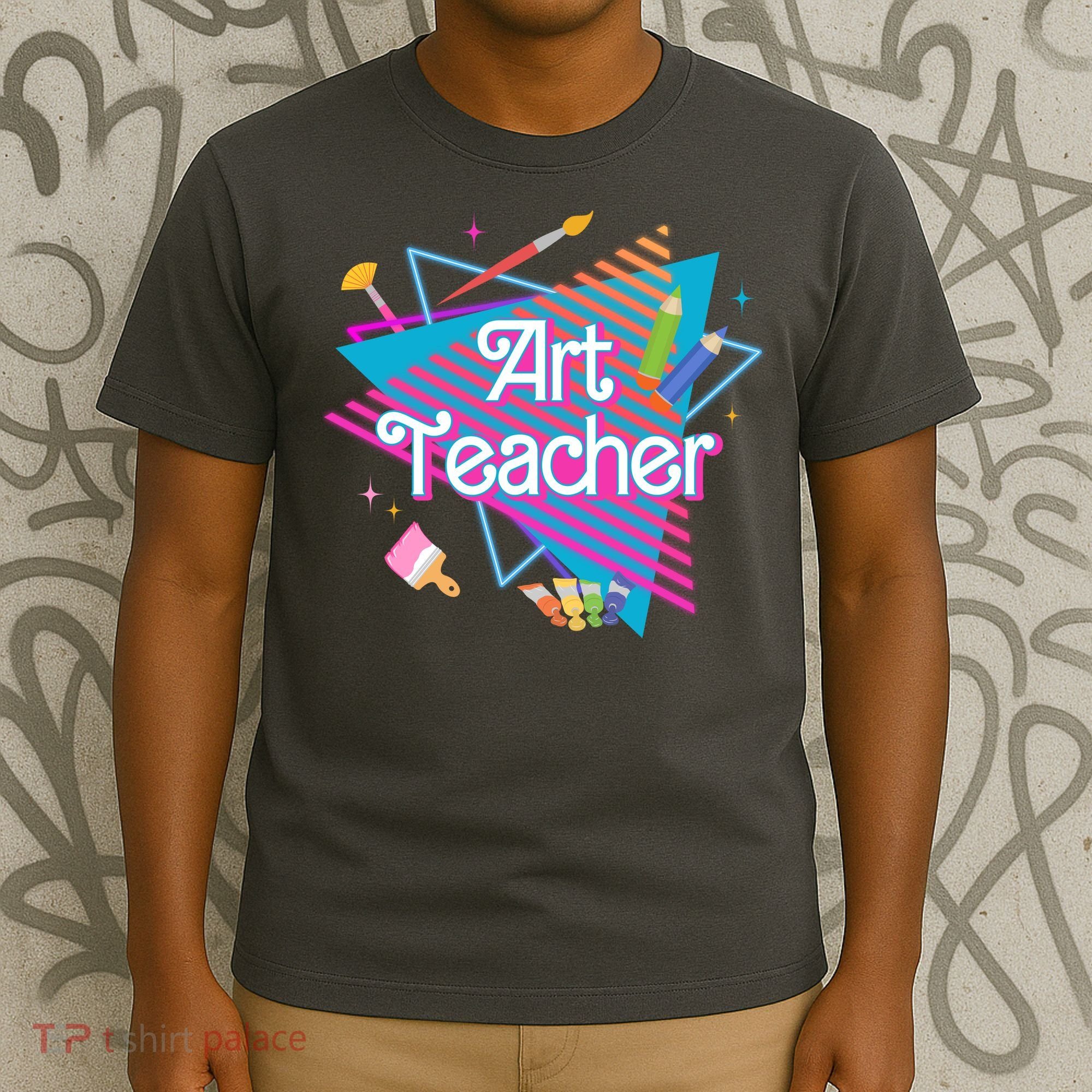 Art Teacher Retro Gift T-Shirt
