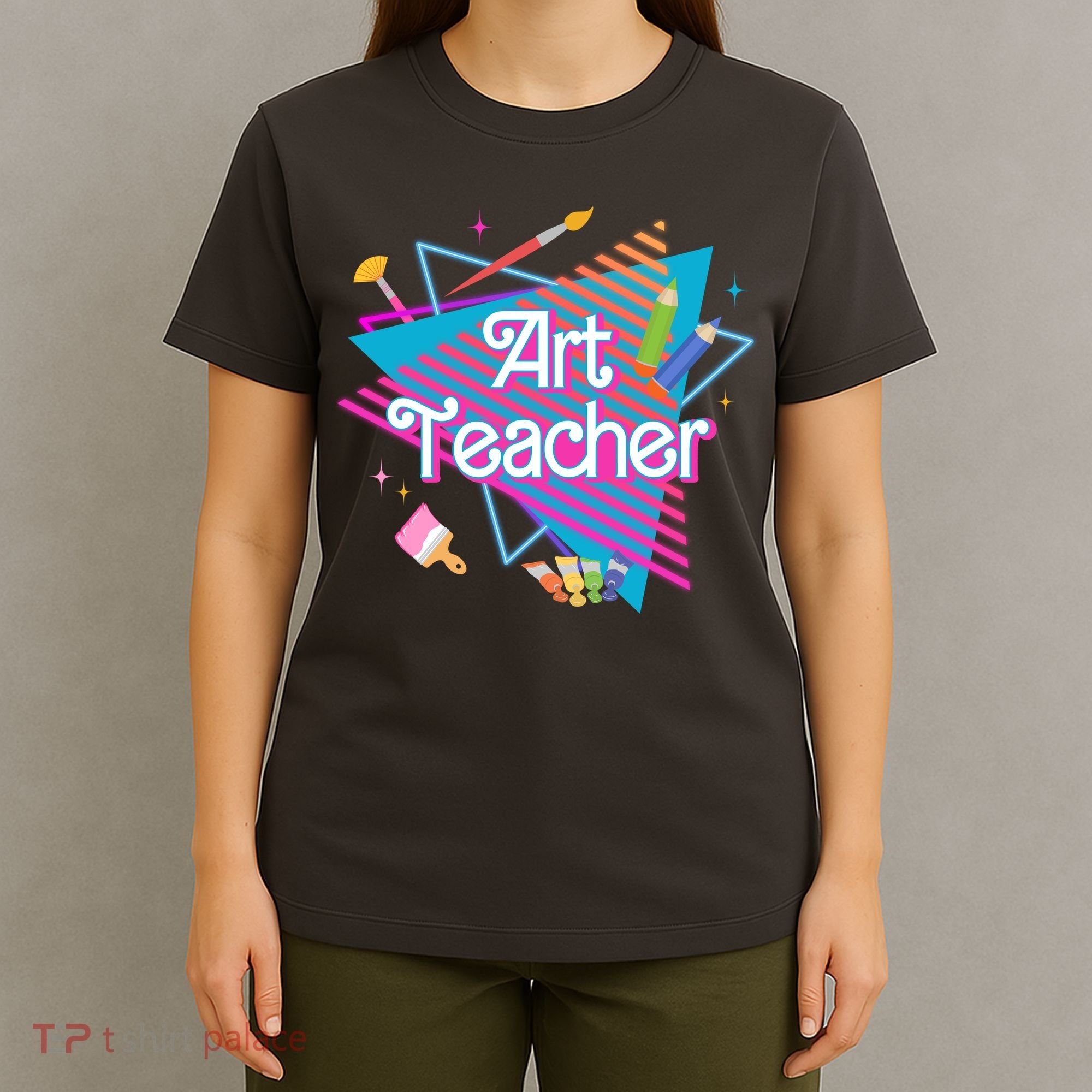 Art Teacher Retro Gift T-Shirt