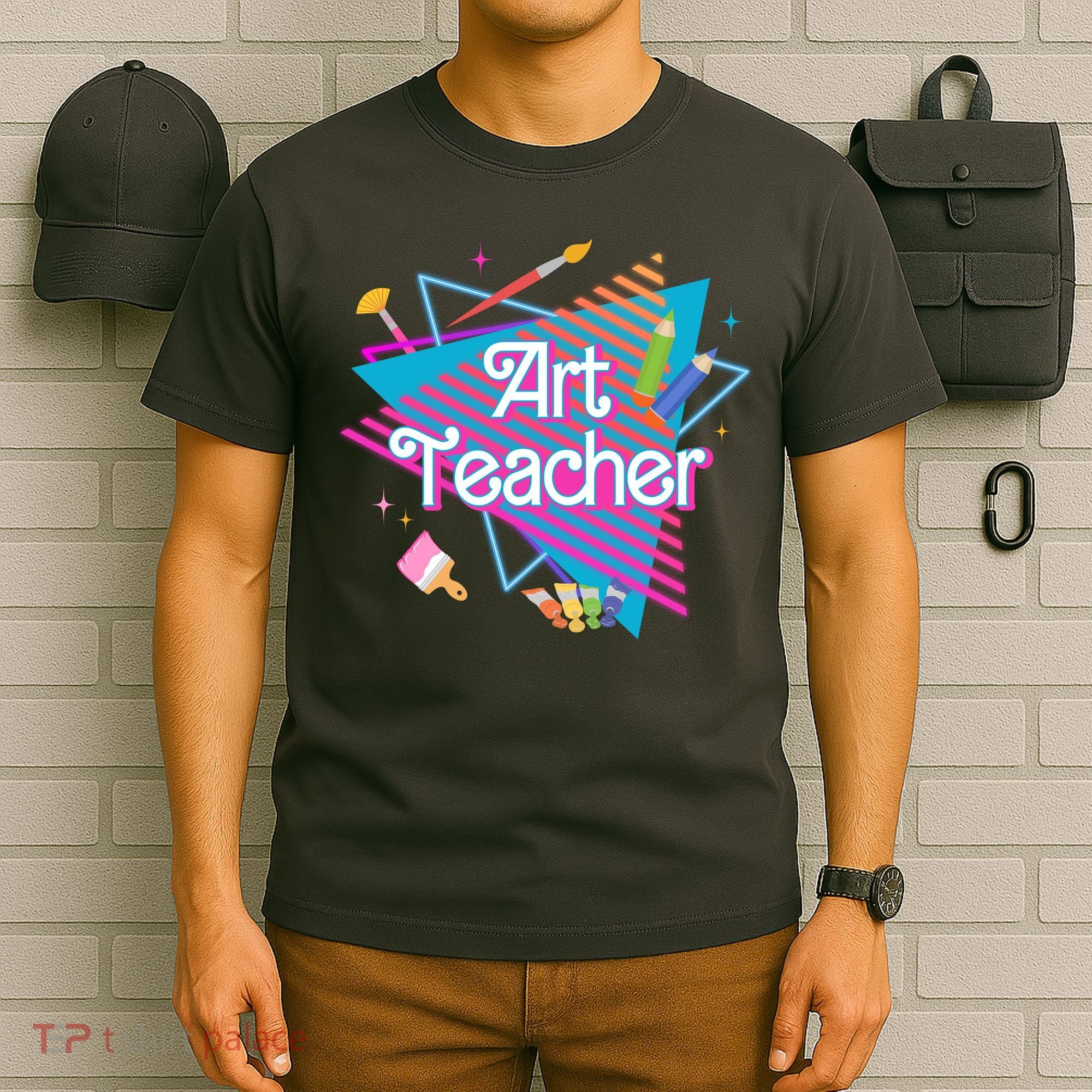 Art Teacher Retro Gift T-Shirt