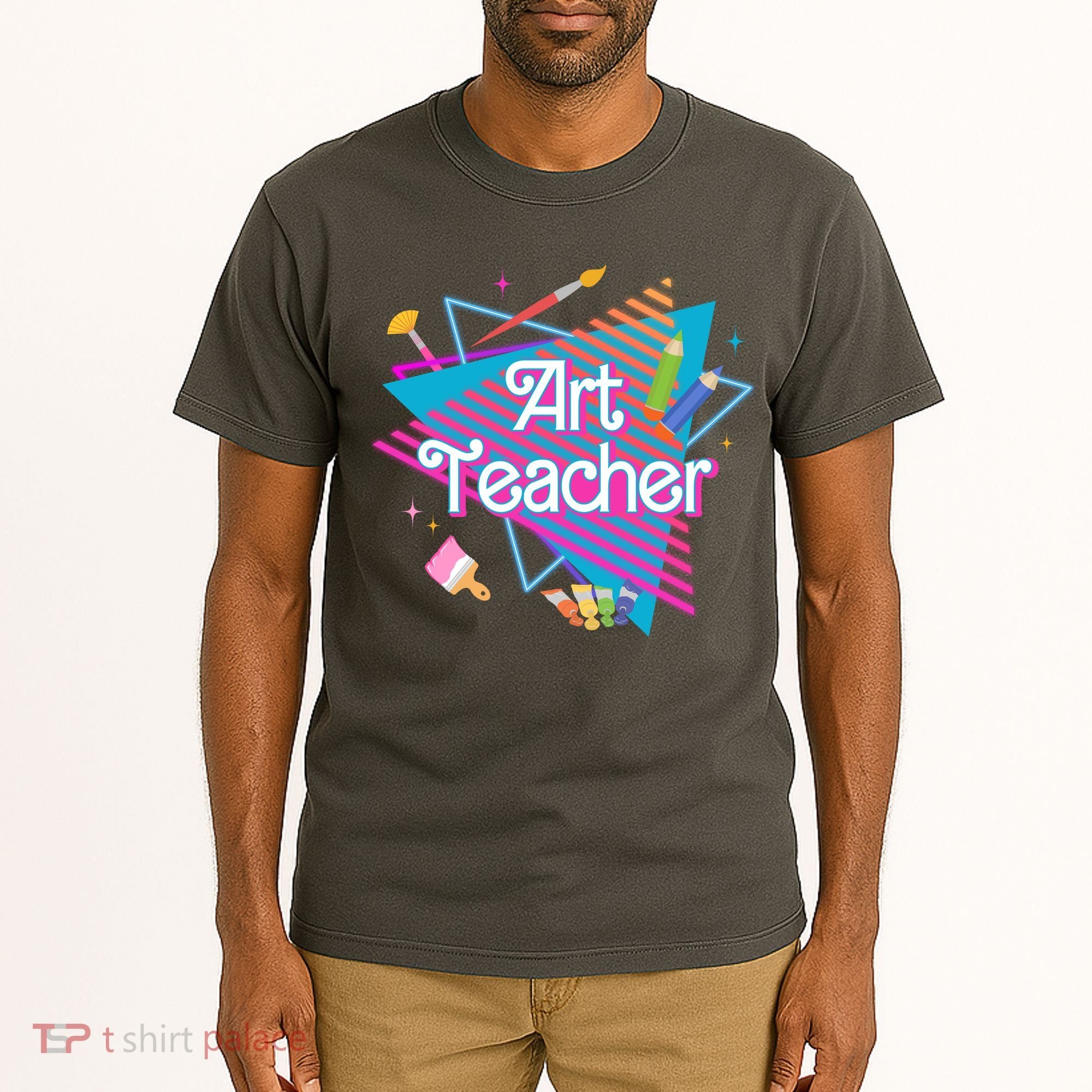 Art Teacher Retro Gift Tall T-Shirt