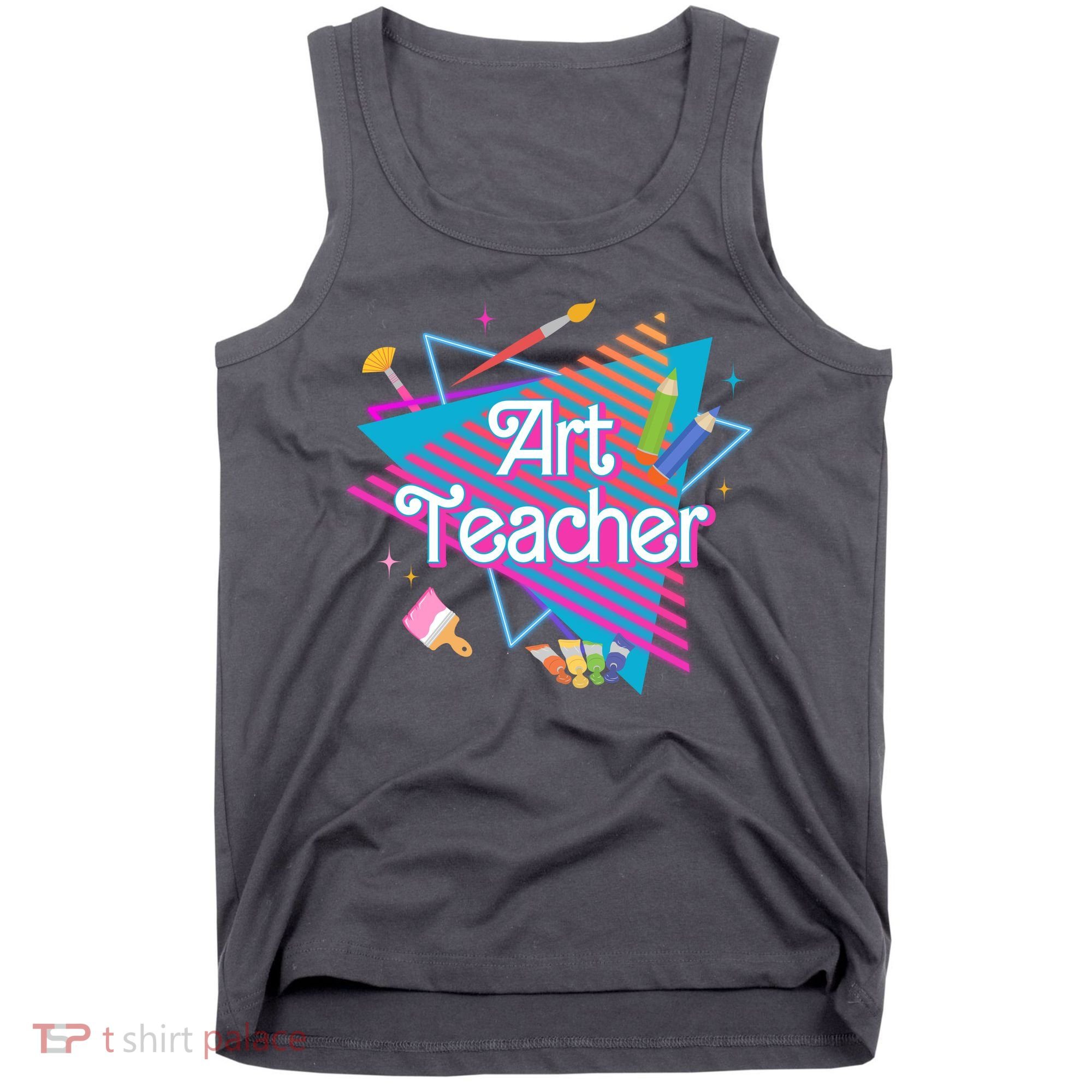 Art Teacher Retro Gift Tank Top