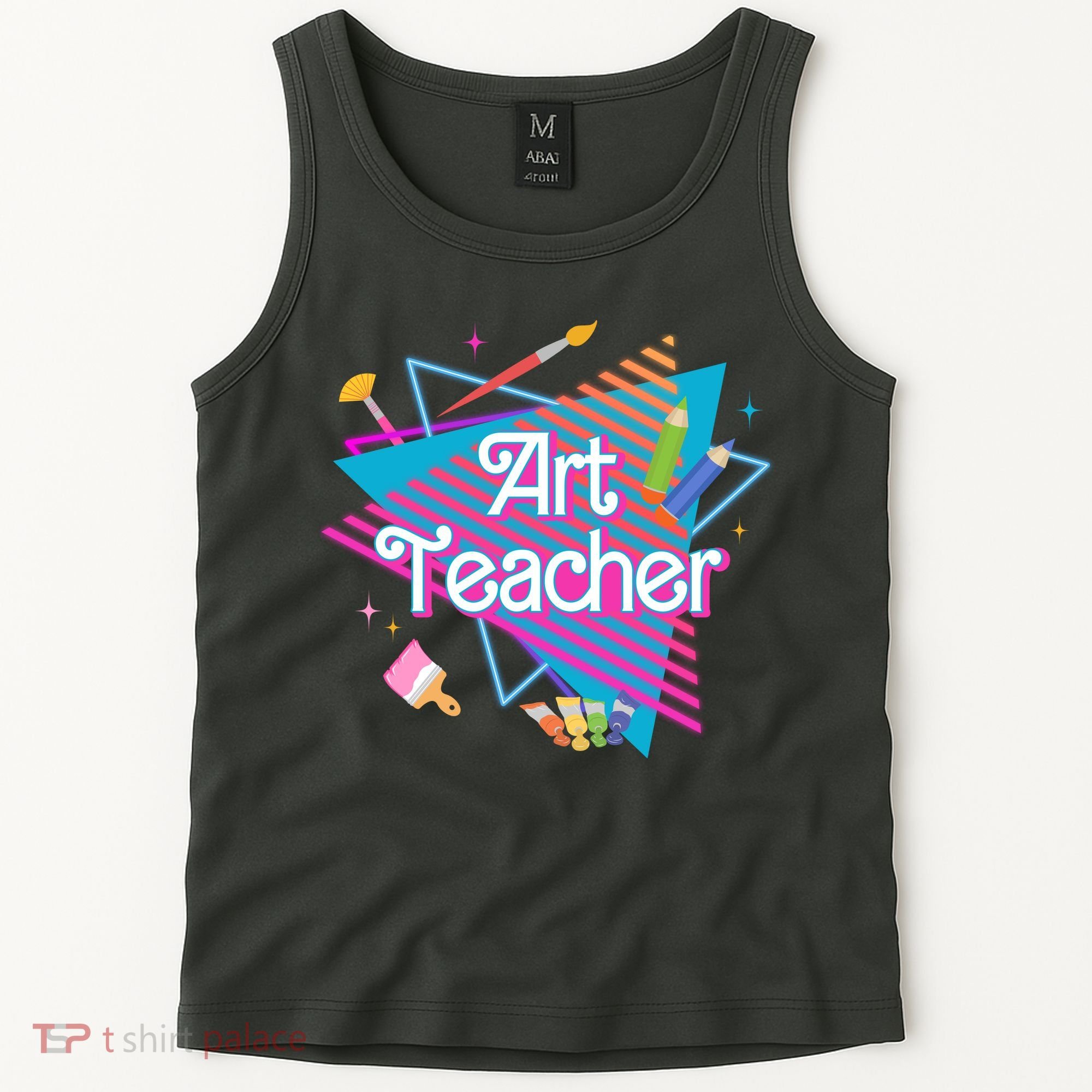 Art Teacher Retro Gift Tank Top