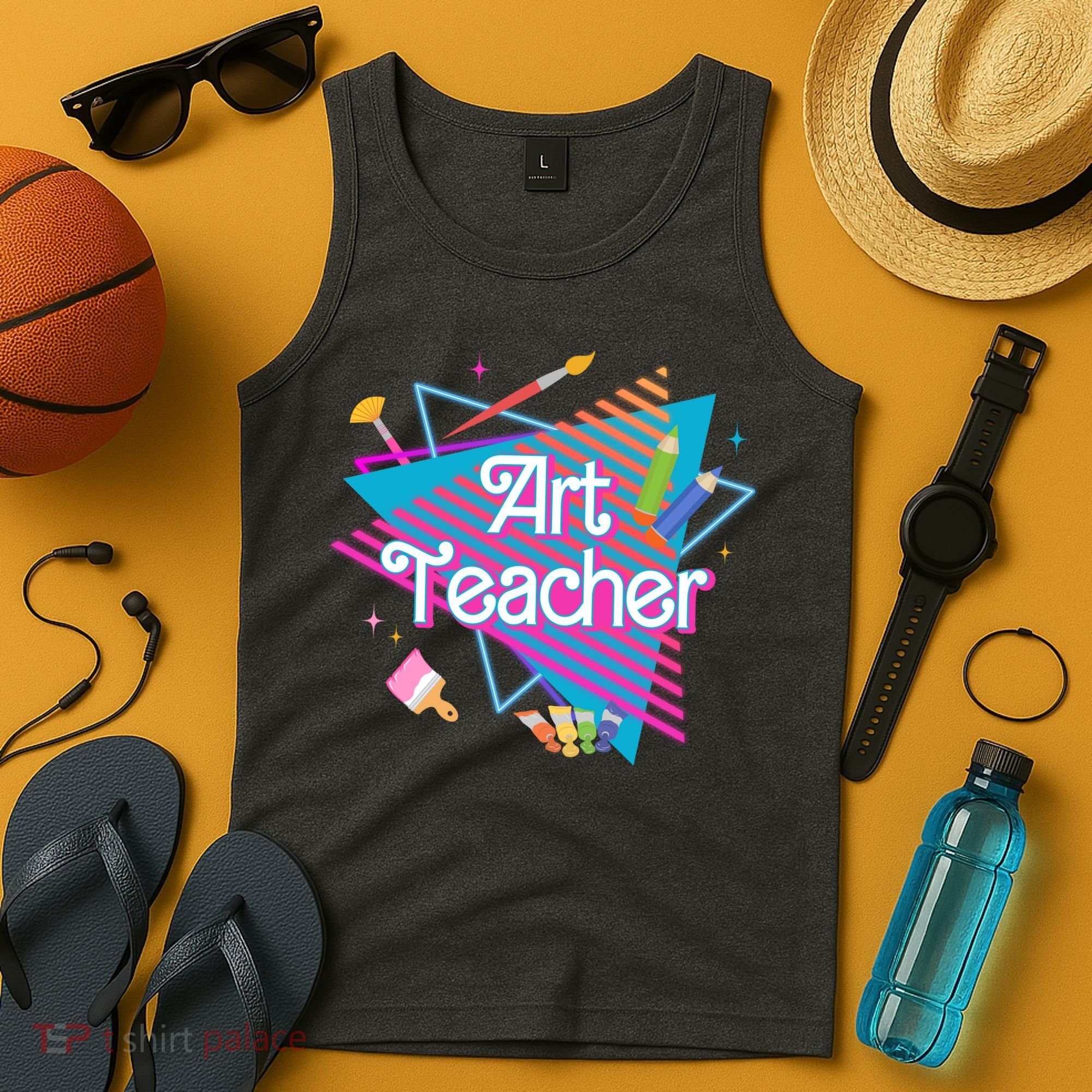 Art Teacher Retro Gift Tank Top