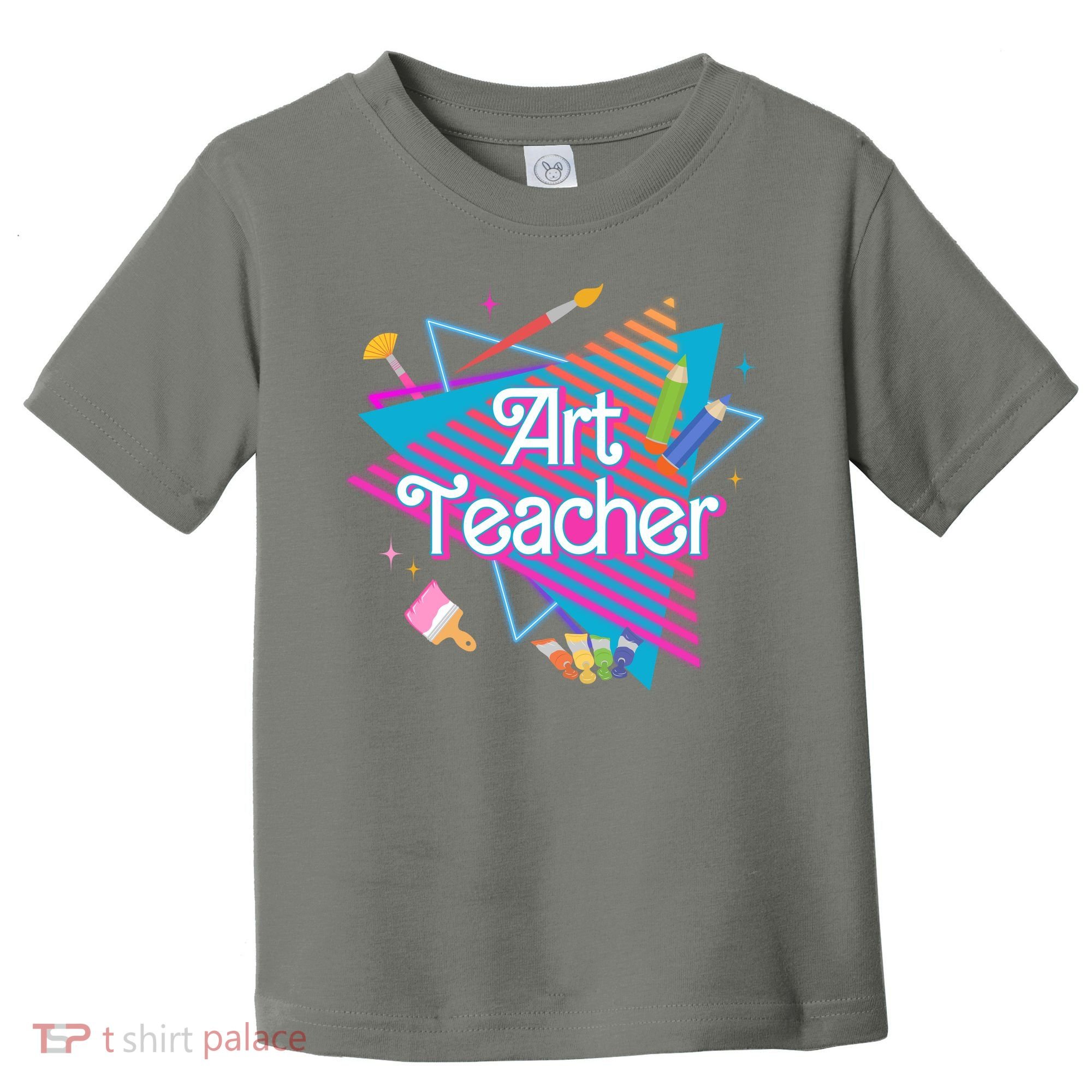 Art Teacher Retro Gift Toddler T-Shirt